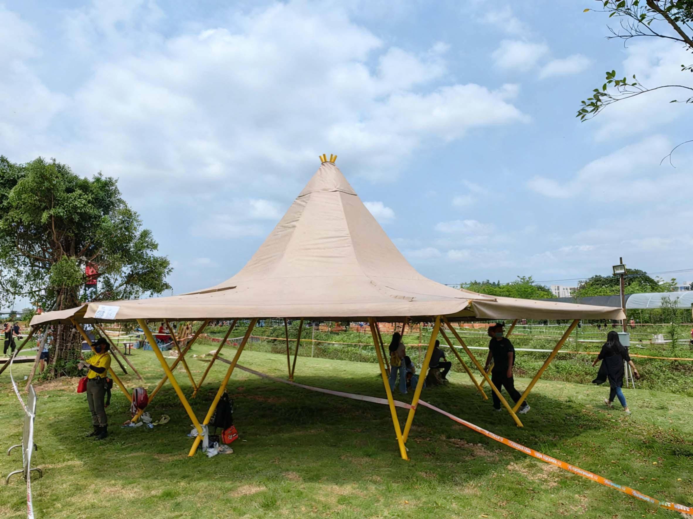 司：特色营地帐篷沙漠营地帐篷露营大海边专