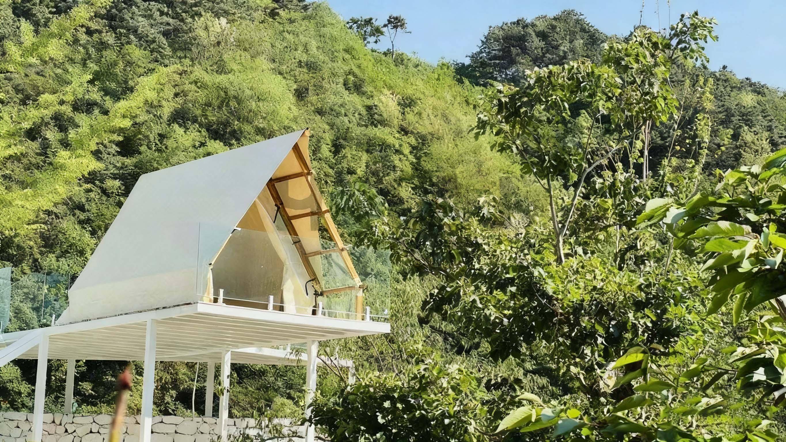 司：特色营地帐篷沙漠营地帐篷露营大海边专业供应商新葡京娱乐场app佛山好来居金属结构房屋有限公(图2)